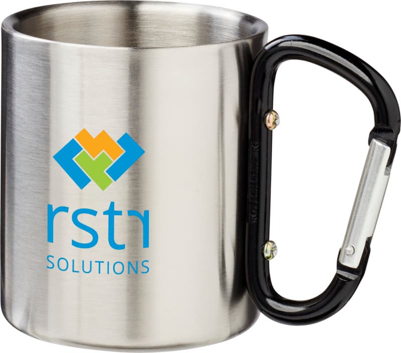 Alps 200 ml insulated mug with carabiner - LogoY1