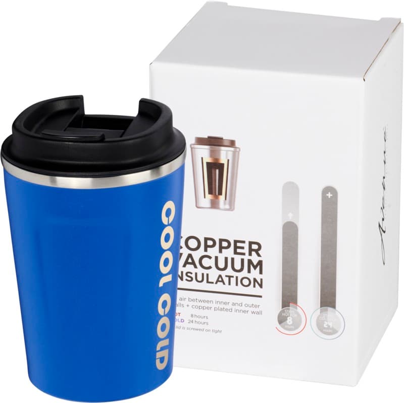 Thor 360 ml leak-proof copper vacuum insulated tumbler - LogoY1