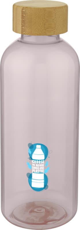 Ziggs 650 ml recycled plastic water bottle - LogoY1
