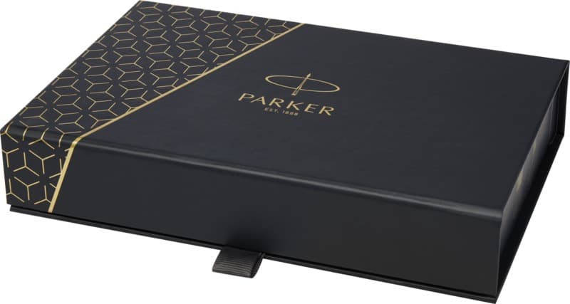 Jotter ballpoint pen and mechanical pencil set with gift box - Front
