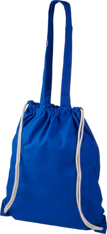 Eliza 240 g/m² cotton drawstring bag 6L - Extra1