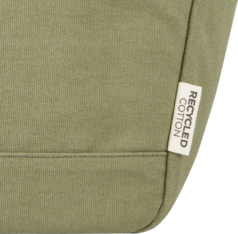 Joey 9-can GRS recycled canvas lunch cooler bag 6L - Detail1