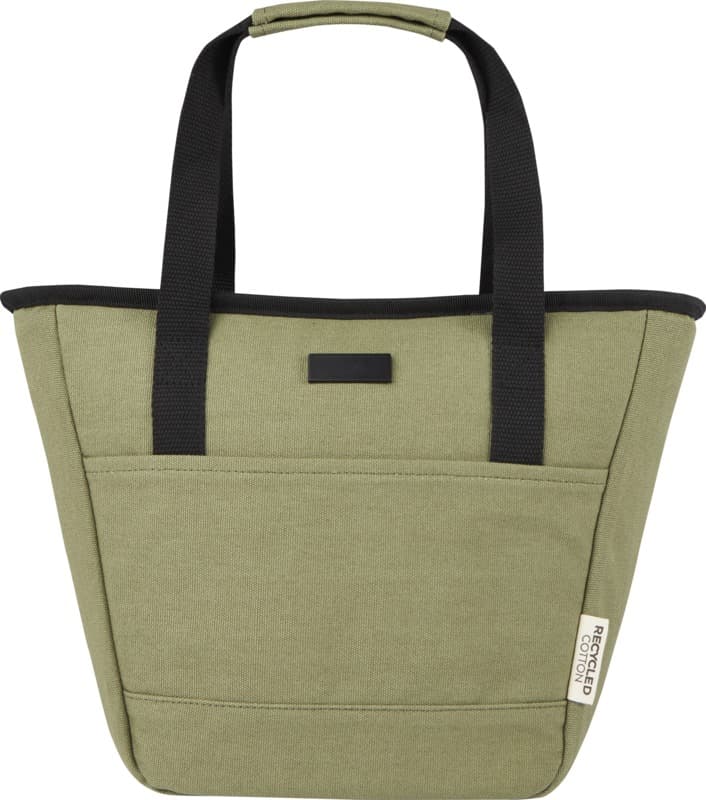 Joey 9-can GRS recycled canvas lunch cooler bag 6L - Front