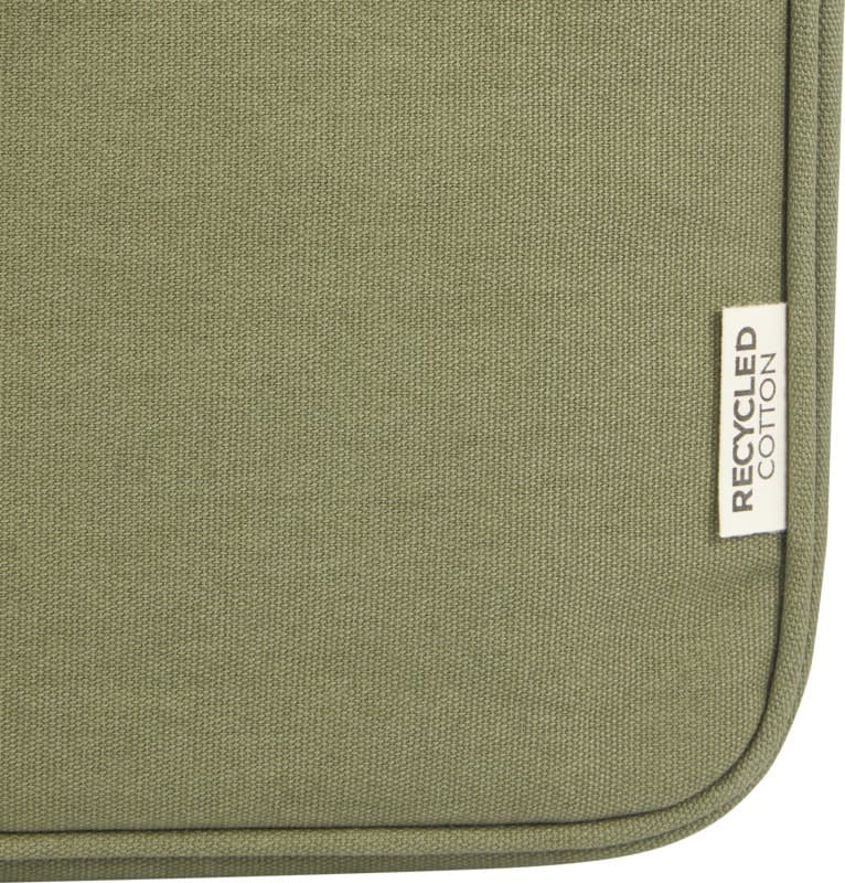 Joey 14" GRS recycled canvas laptop sleeve 2L - Detail1