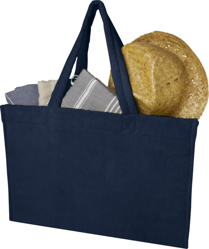 Siam GRS recycled terry beach tote bag 13L - Extra1