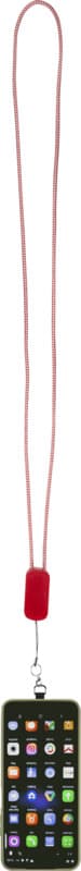 Anser recycled plastic smartphone lanyard with 27W 5-in-1 built-in cable - Extra1