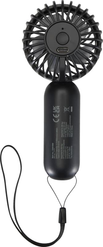 Aervia recycled plastic portable fan - Back