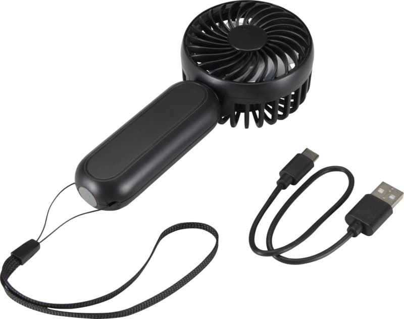 Aervia recycled plastic portable fan - Extra1