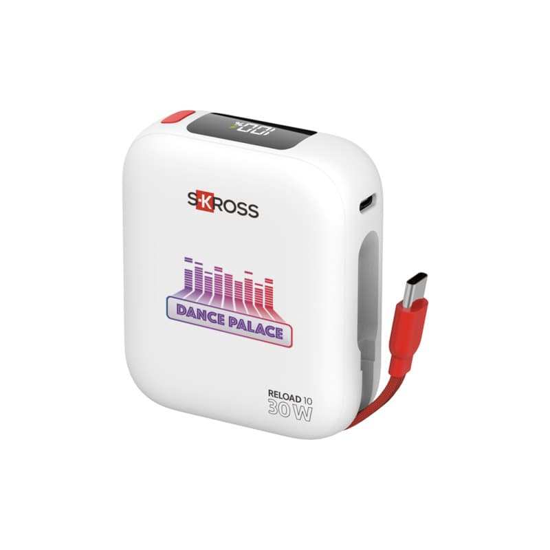 SKROSS® Reload 10 000 mAh powerbank - LogoY1
