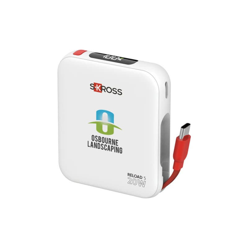 SKROSS® Reload 5000 mAh powerbank - LogoY1