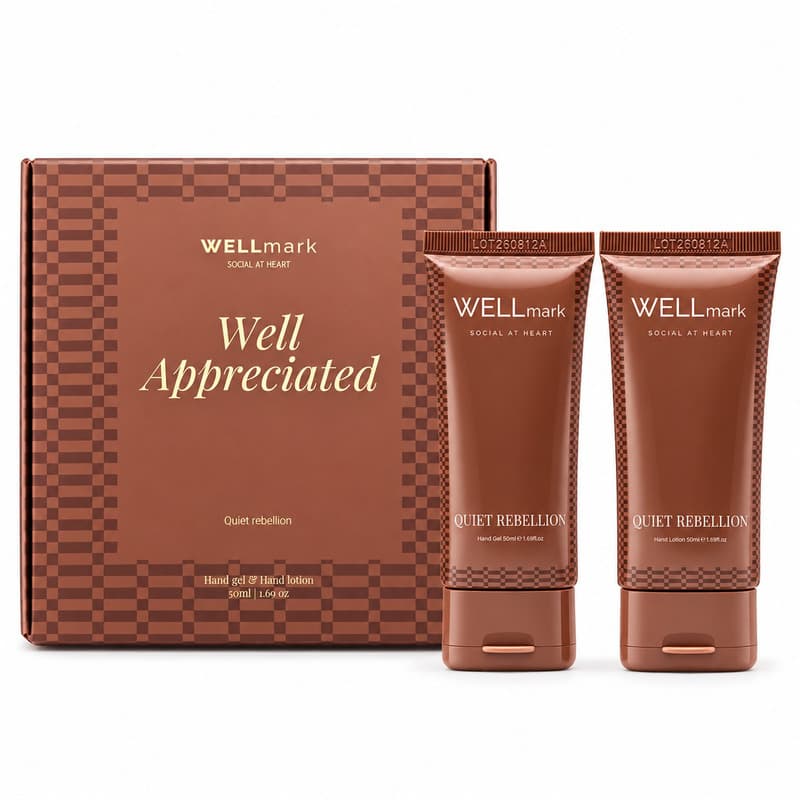 Wellmark Quite Rebellion 70 ml hand wash and 70 ml hand lotion gift set - Main