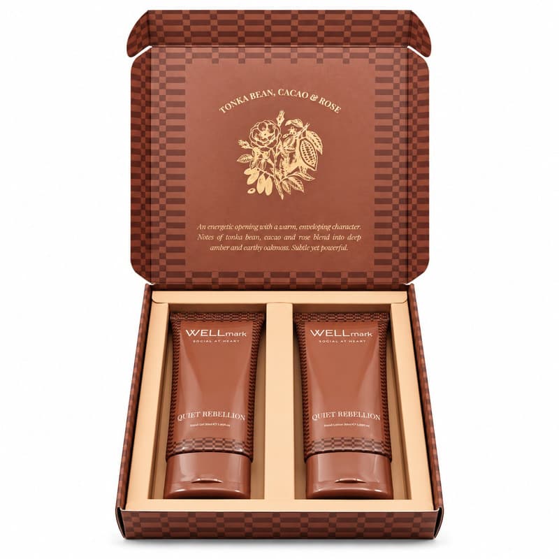 Wellmark Quite Rebellion 70 ml hand wash and 70 ml hand lotion gift set - Extra1