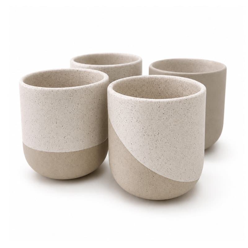 Originalhome Reclay 350 ml tea and matcha mug set	 - Extra1