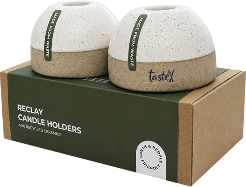 Originalhome ReClay dinner candle holder set - LogoY1