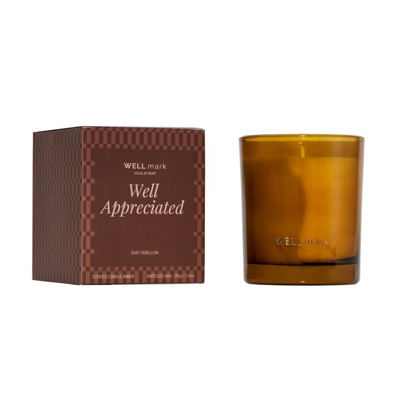 Wellmark Quiet Rebellion 210 g scented candle - Main