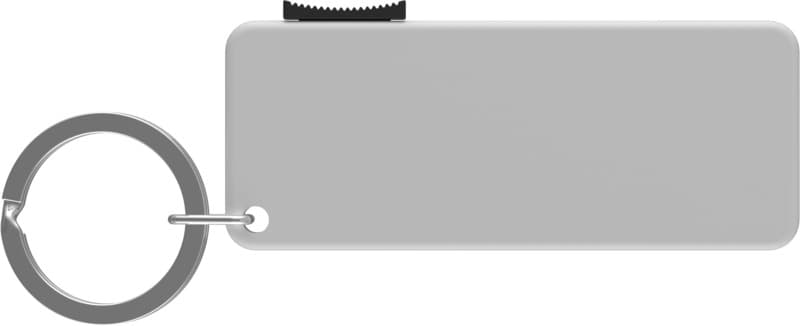Rove recycled tyre tread check keychain - Back