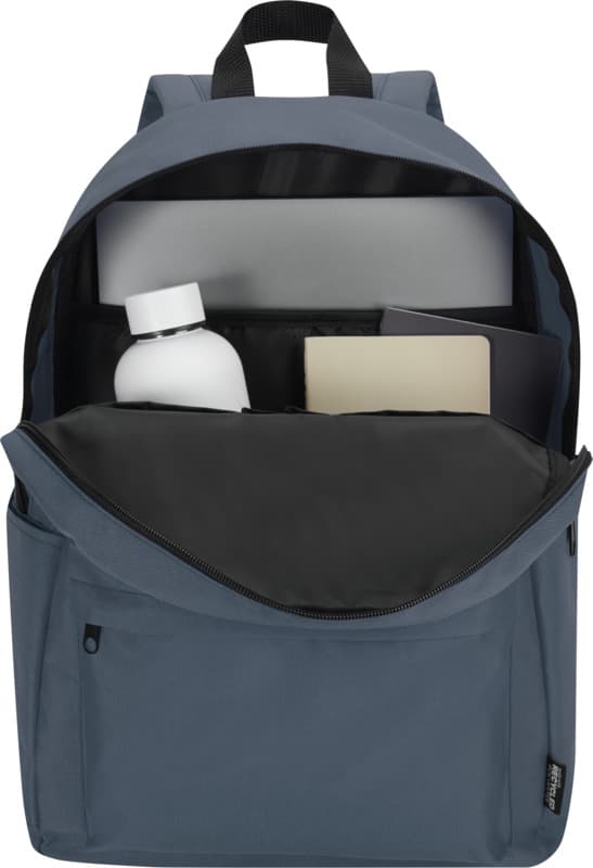 Byron 14" GRS recycled city laptop backpack 16L - Extra1