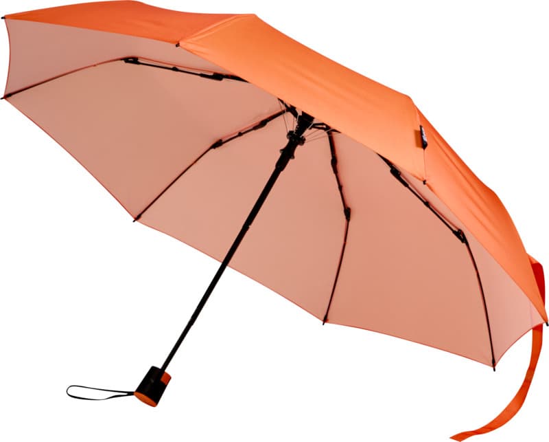 Agnes 21" foldable auto open RPET umbrella - Main