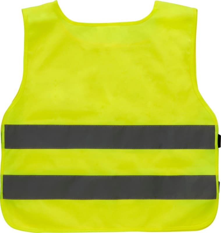 Reflective unisex safety vest - Back