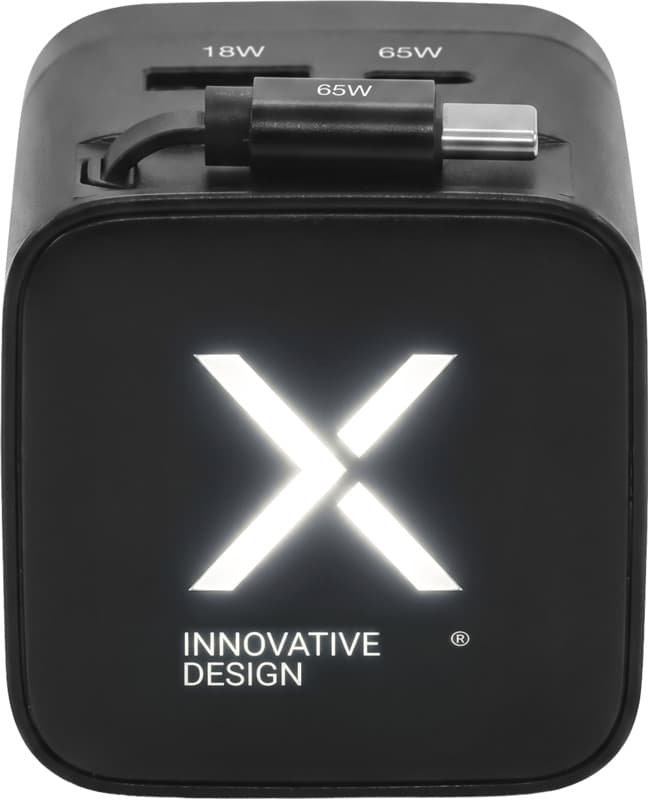 SCX.design T21 65W travel adapter - Front