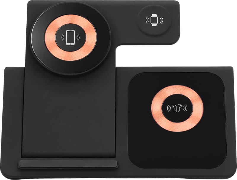 SCX.design W38 MagStand 4-in-1 wireless charging station - Front