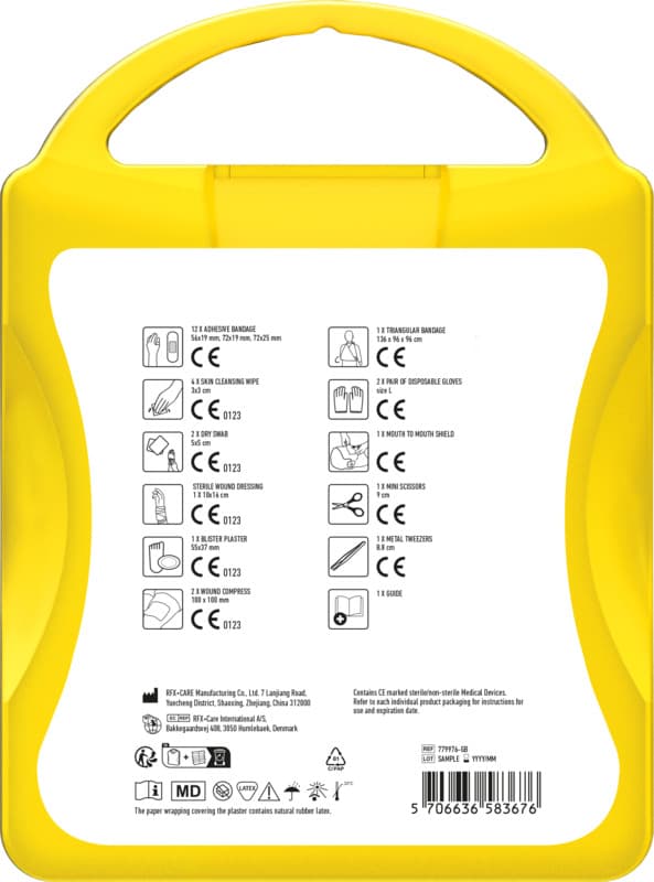 MyKit M First aid kit Premium - Back