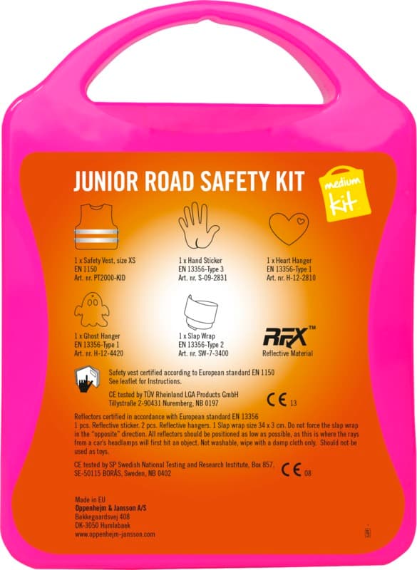 MyKit M Junior Road Safety kit - Back
