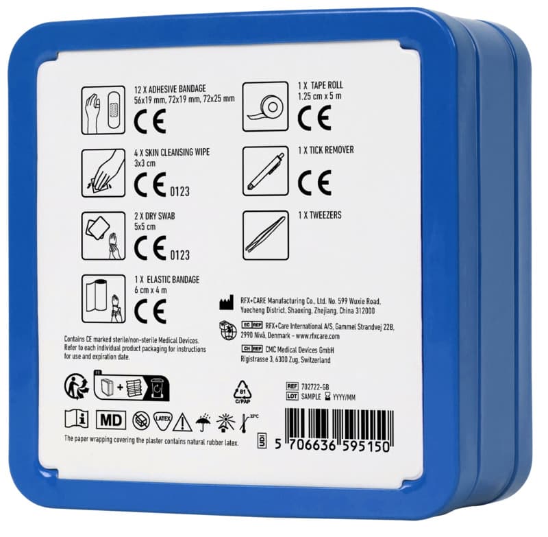 MyKit First Aid pet tin kit - Back