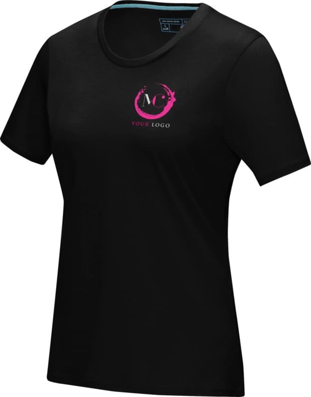 Azurite short sleeve women’s organic t-shirt - LogoY1