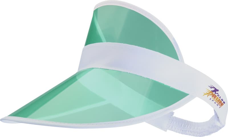 Bright cap with transparent visor  - LogoY2