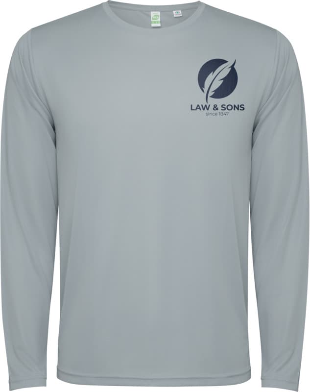 Estoril 125 g/m² long sleeve kids t-shirt - LogoY1