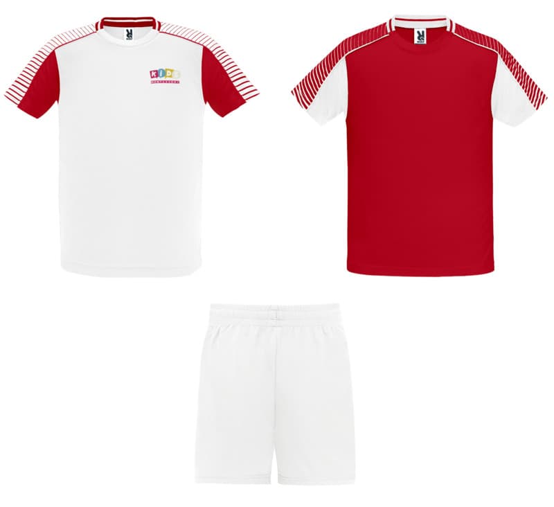 Juve 140 g/m² kids sports set - LogoY1