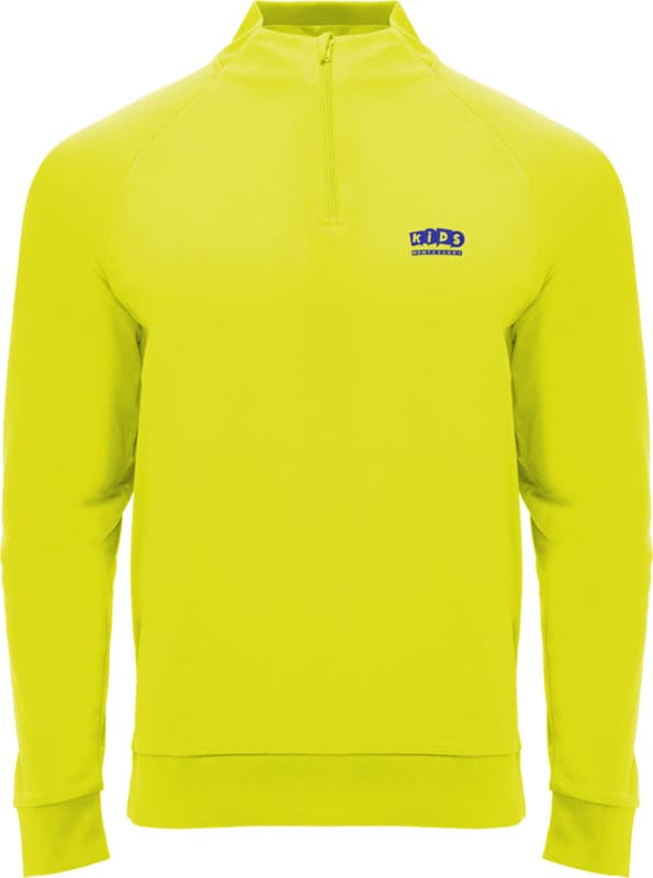 Epiro 200 g/m² long sleeve kids quarter zip sweatshirt - LogoY1