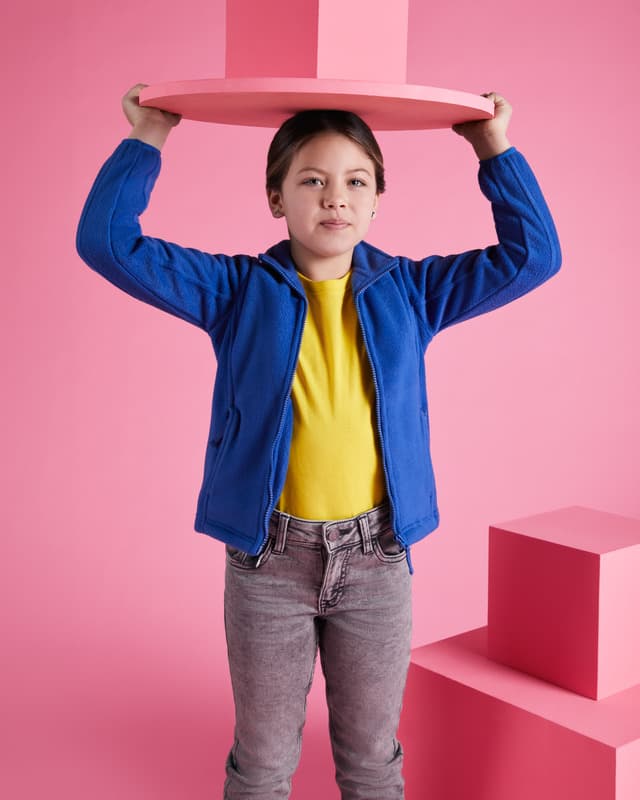 Artic kids full zip fleece jacket - Mood1