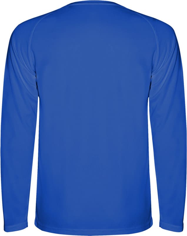 Montecarlo 150 g/m² long sleeve men's sports t-shirt - Back