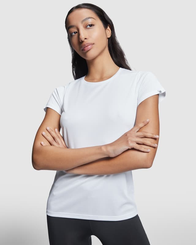 Imola 135 g/m² short sleeve women's sports t-shirt - Mood1
