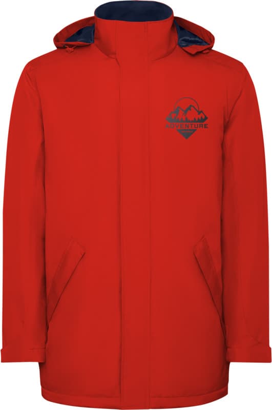 America vattert parkas for herre - LogoY1
