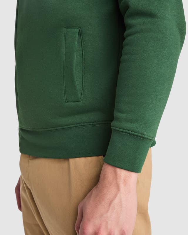 Ulan 280 g/m² unisex full zip sweater - Detail1
