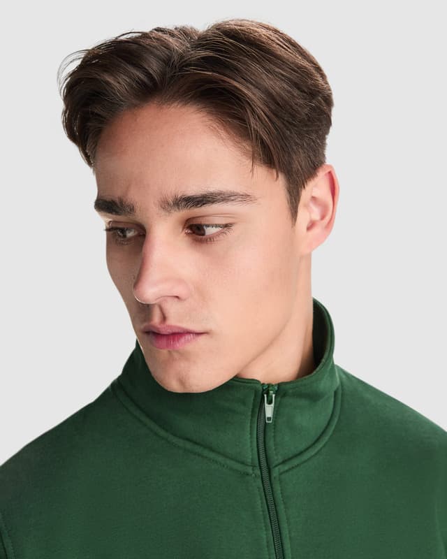 Ulan 280 g/m² unisex full zip sweater - Mood2