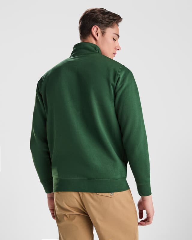 Ulan 280 g/m² unisex full zip sweater - Mood3