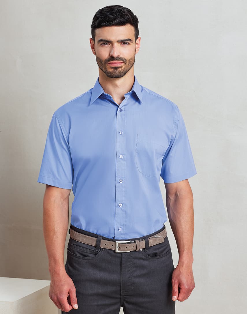 Men's Poplin S/S