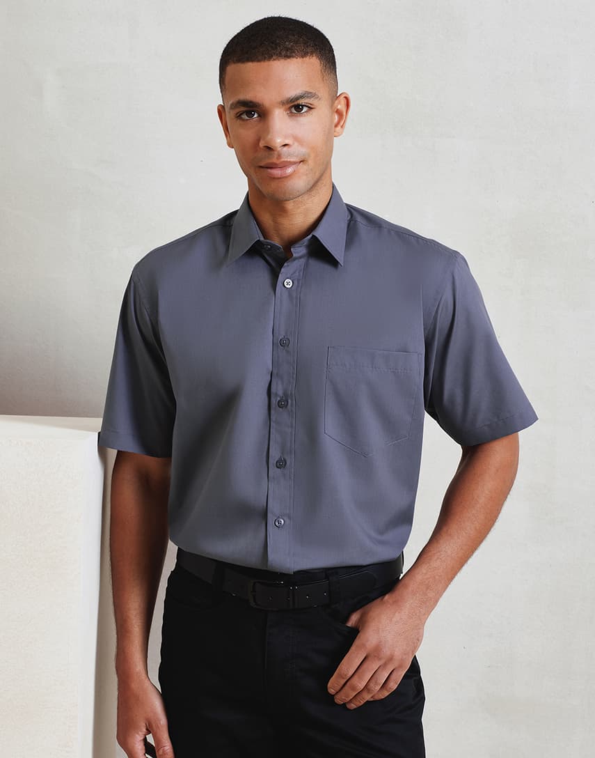 Men's Poplin S/S
