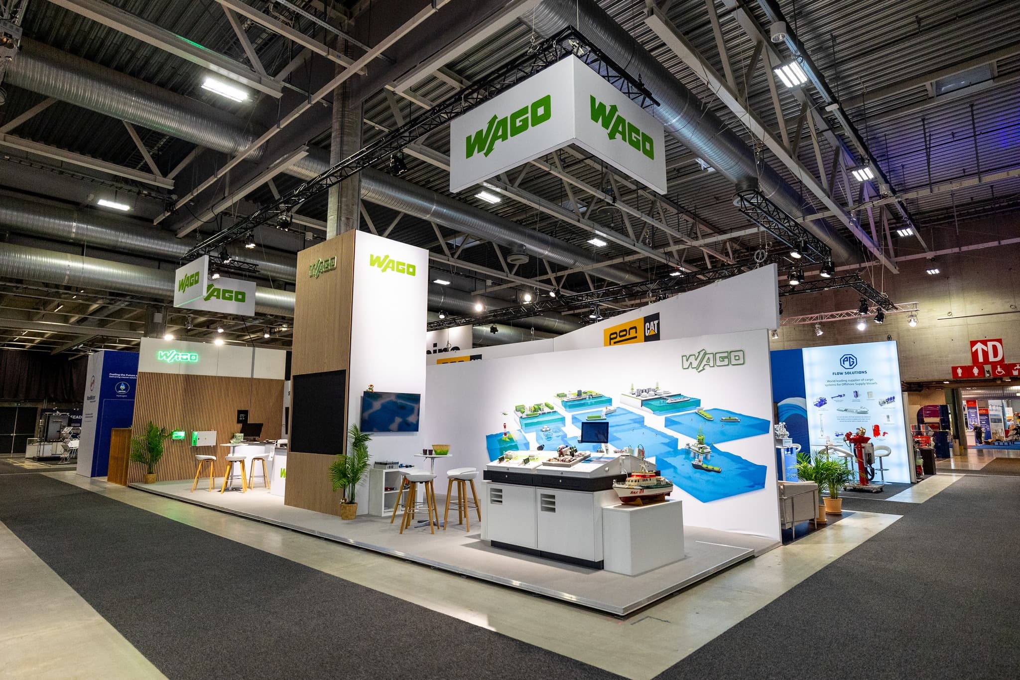WAGO stand delivered by Show Off at Nor-Shipping 2025