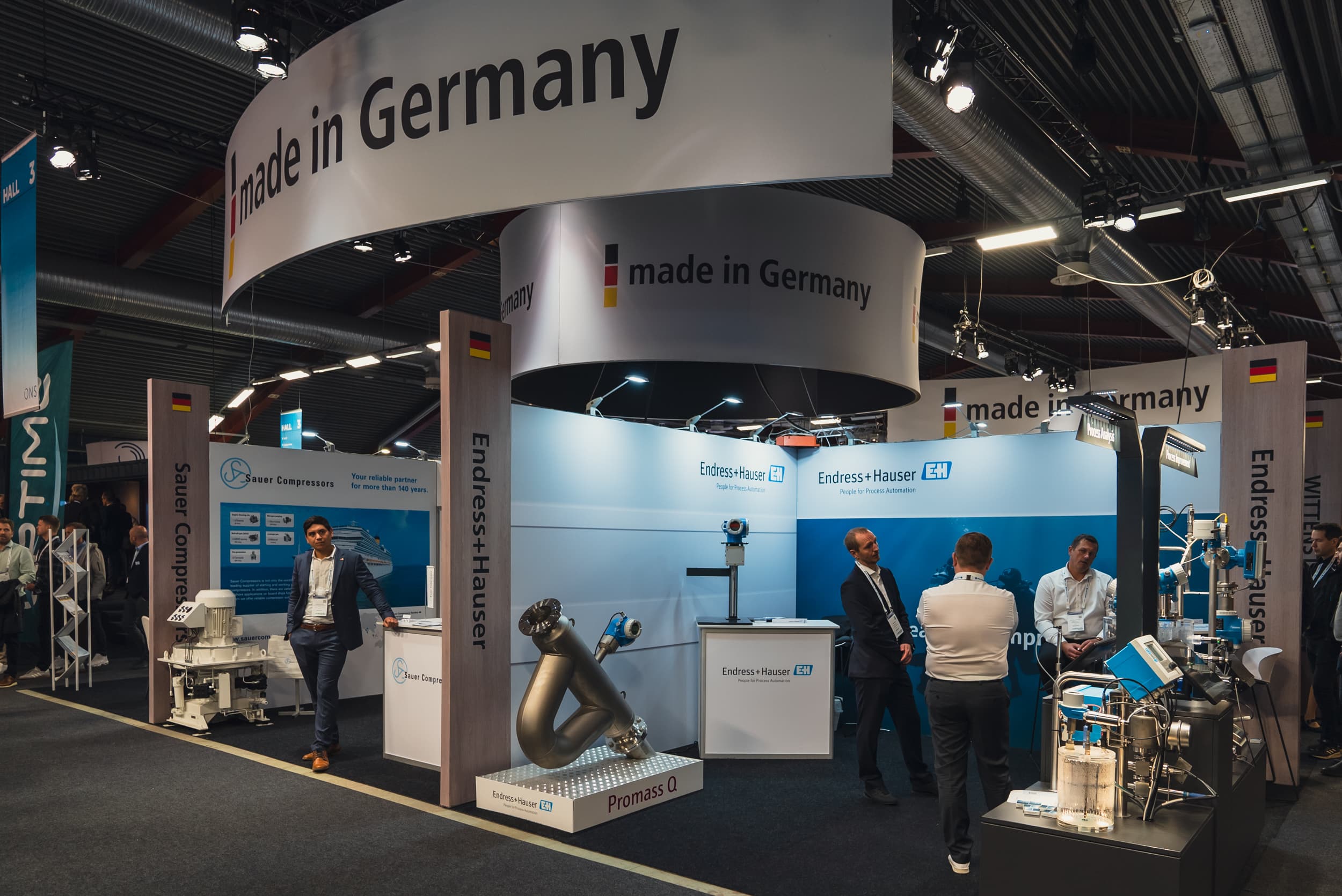 German Pavilion at ONS 2024 delivered by Show Off for the Norwegian-German Chamber of Commerce
