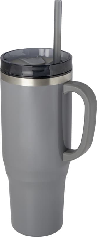 Melbourne 1200 ml RCS certified insulated tumbler with straw - Main