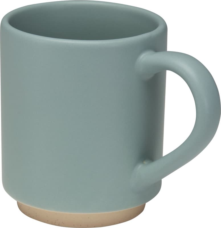 Camilla 180 ml stackable ceramic mug with matte finish - Main