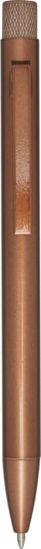 Beatriz recycled brass ballpoint pen (blue ink) - Main