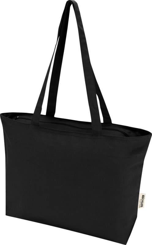 Ningbo 320 g/m² zippered cotton tote bag 15L - Main