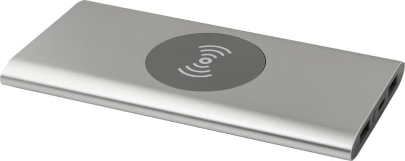 Juice 8000 mAh Type-C recycled aluminium wireless power bank - Main